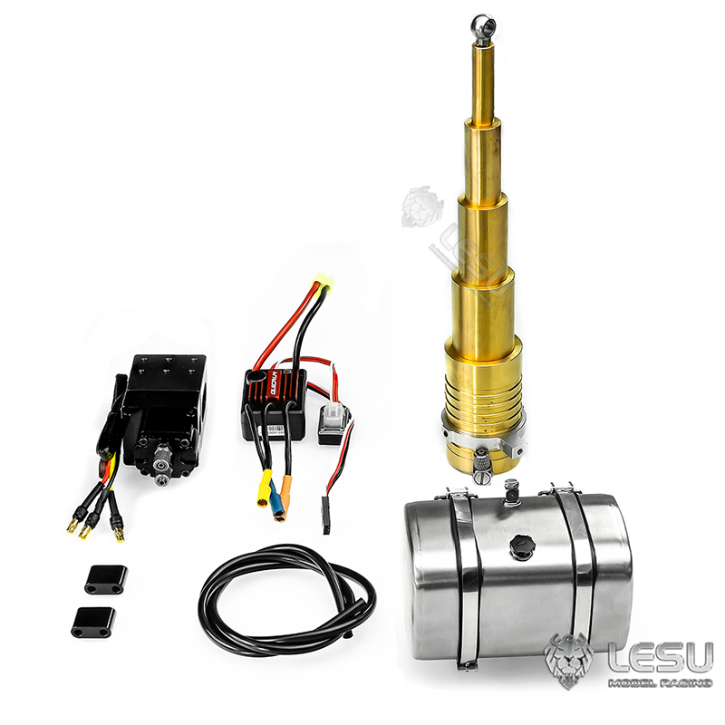 Hydraulic Floor Jack - Hydraulic system 1/14 LESU truck cylinder