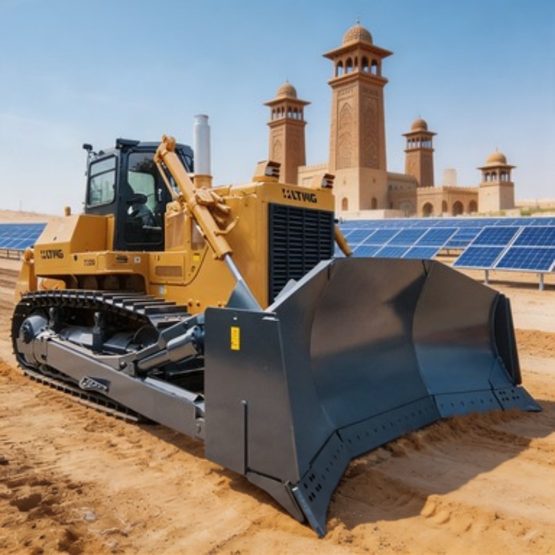Heavy Equipment Work - 220HP Crawler Bulldozer SD22 Dozer Machine