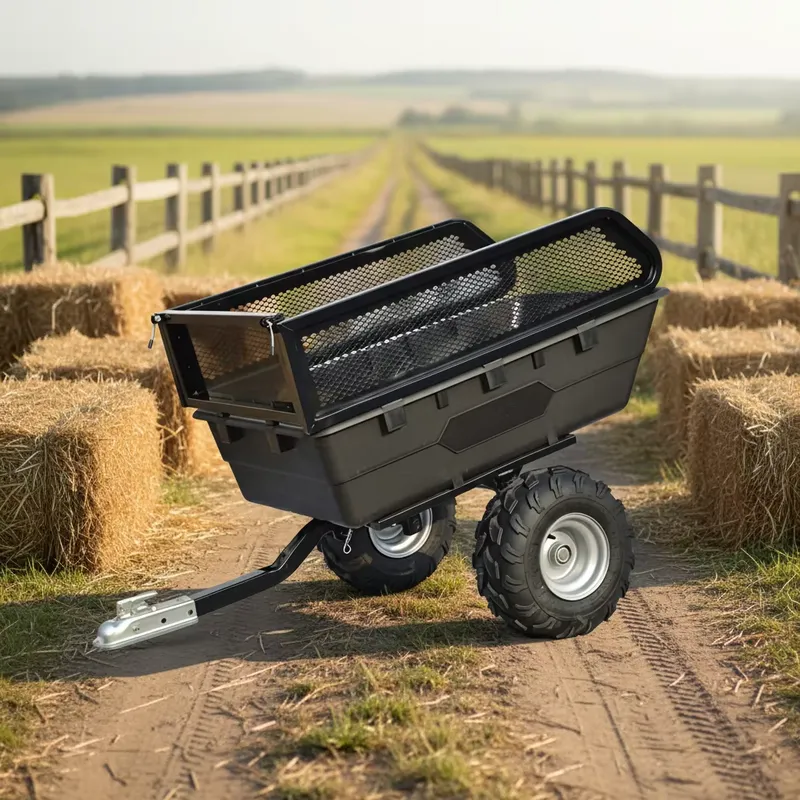 Heavy Equipment Yard - for ATV Quad Bike Dump Cart