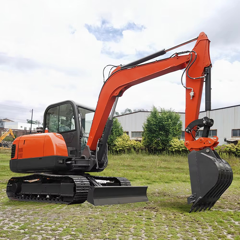 Heavy Equipment With Bucket - Industrial Hydraulic Digger Reinforced Rock Bucket