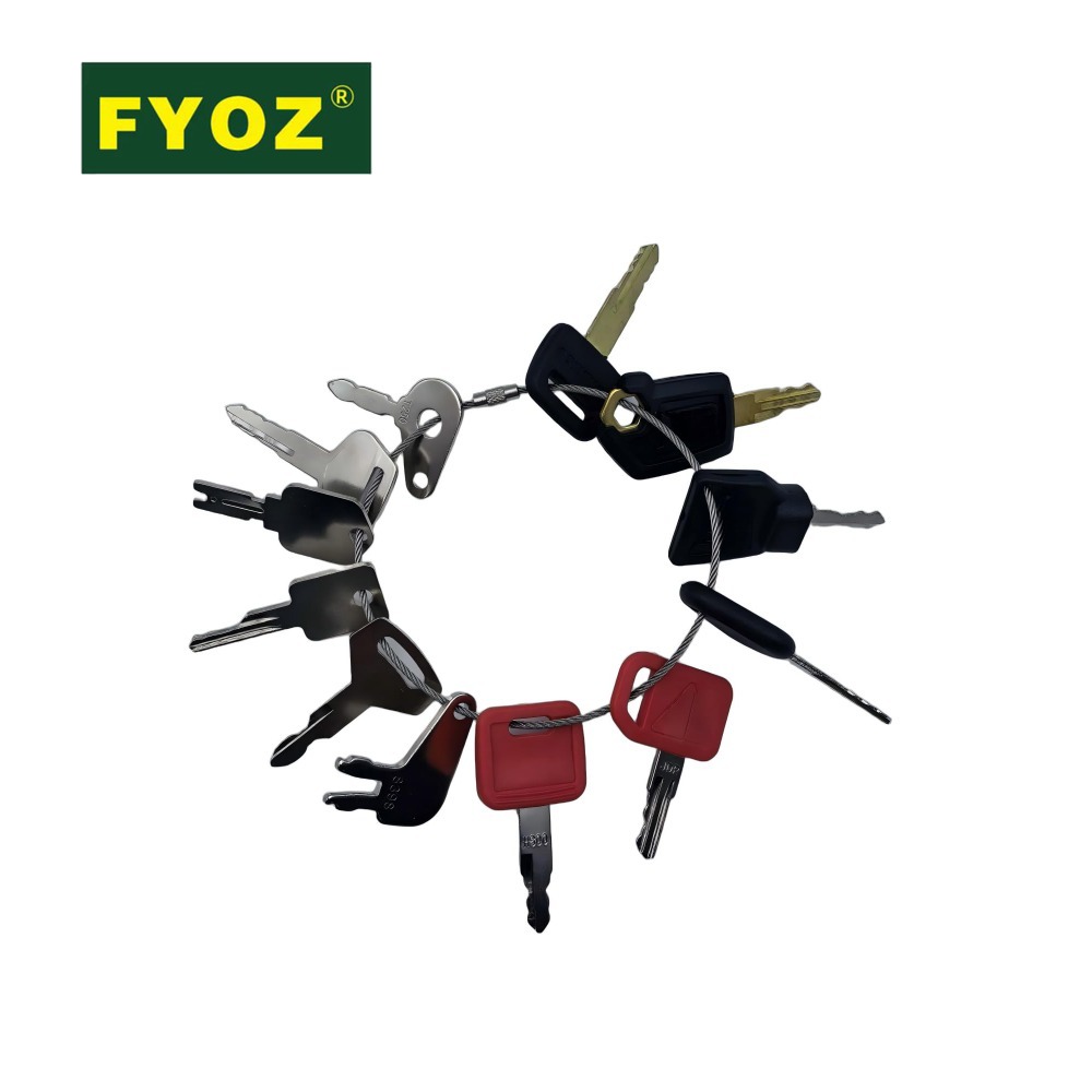 12PCS Heavy Equipment Ignition - огляд і ціна Heavy Equipment Key Set