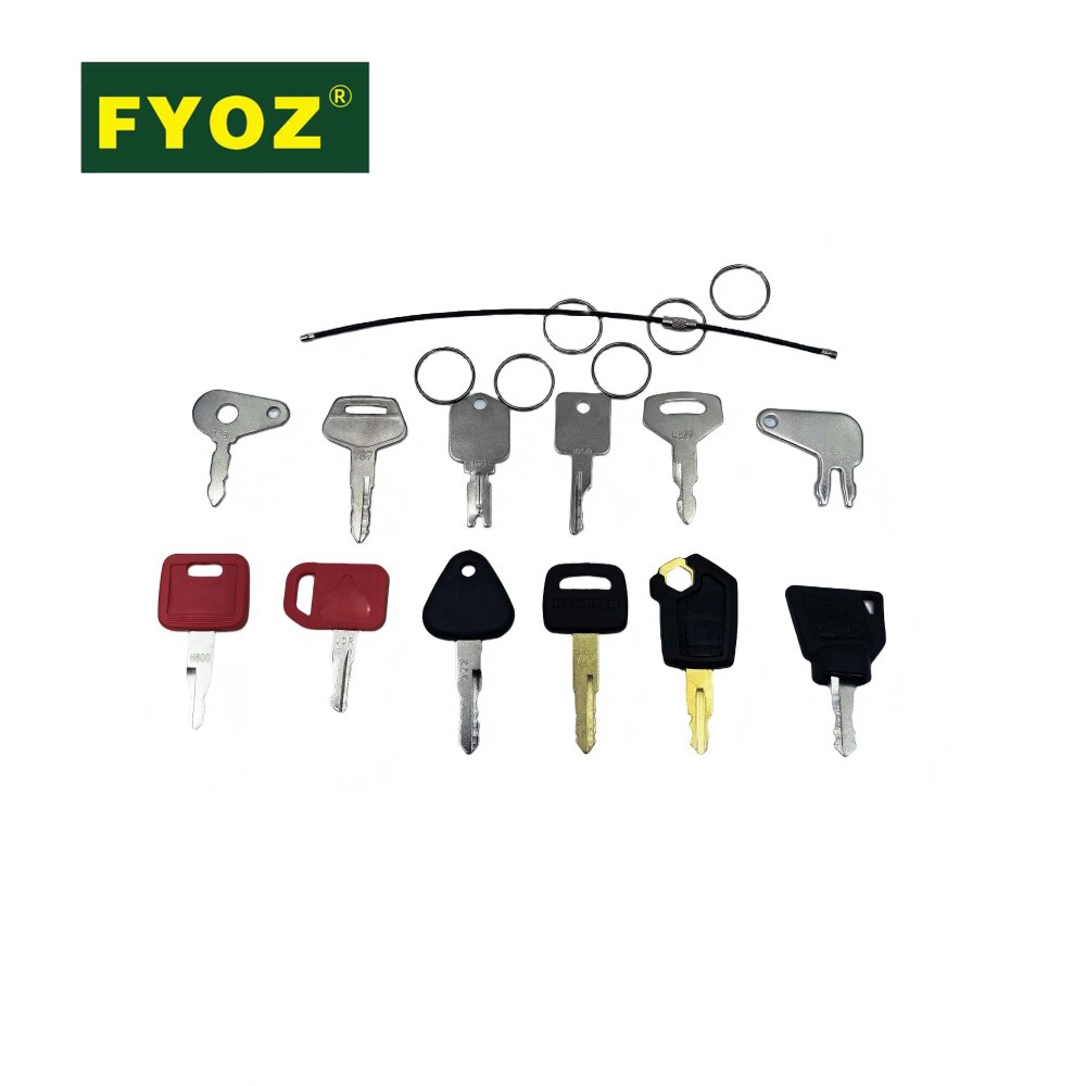 12PCS Heavy Equipment Ignition - огляд і ціна Heavy Equipment Key Set