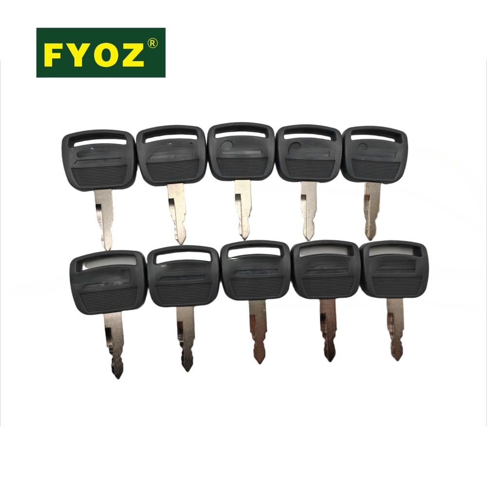 10pcs Excavator Keys S450 For  - огляд і ціна Heavy Equipment Key Set