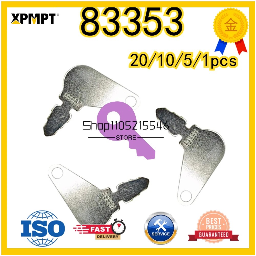 20/10/5/1pcs New 83353 Keys fo - огляд і ціна Heavy Equipment Key Set