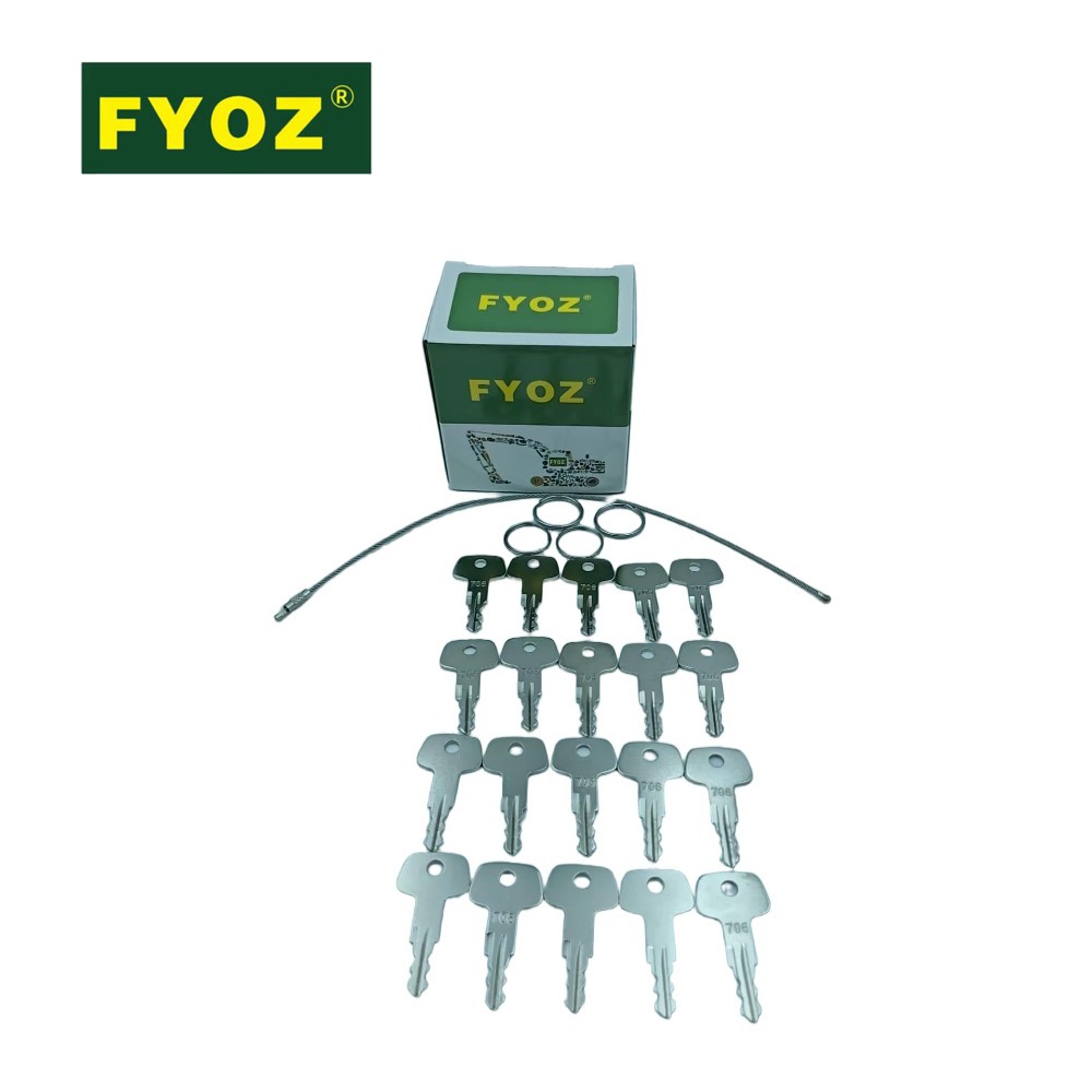 20-Piece 706 Key Set For Liebh - огляд і ціна Heavy Equipment Key Set