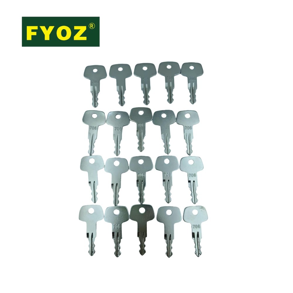 20-Piece 706 Key Set For Liebh - огляд і ціна Heavy Equipment Key Set