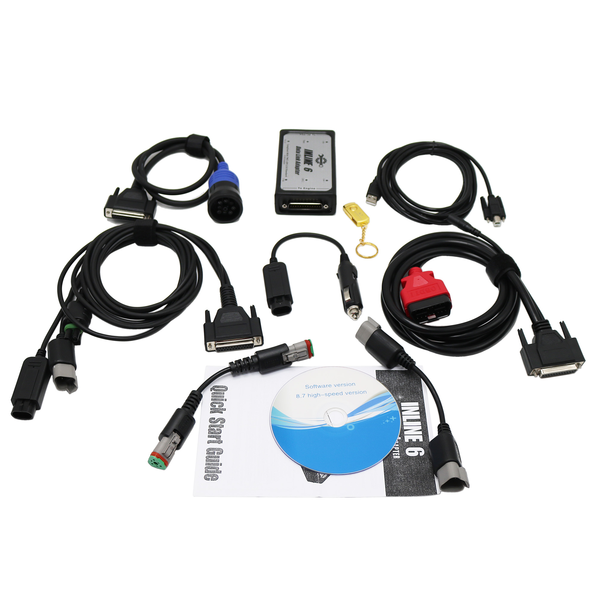 For Cummin Inline 6 Data Link  - огляд і ціна Heavy Equipment Diagnostic Software