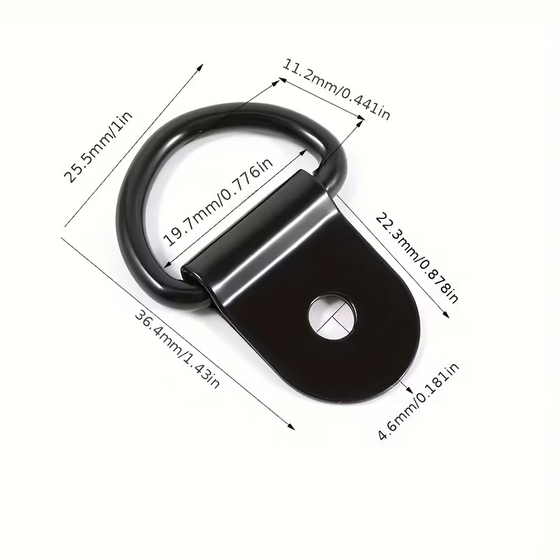 10Pcs D Rings Tie Down Anchors - огляд і ціна Heavy Equipment Trailer