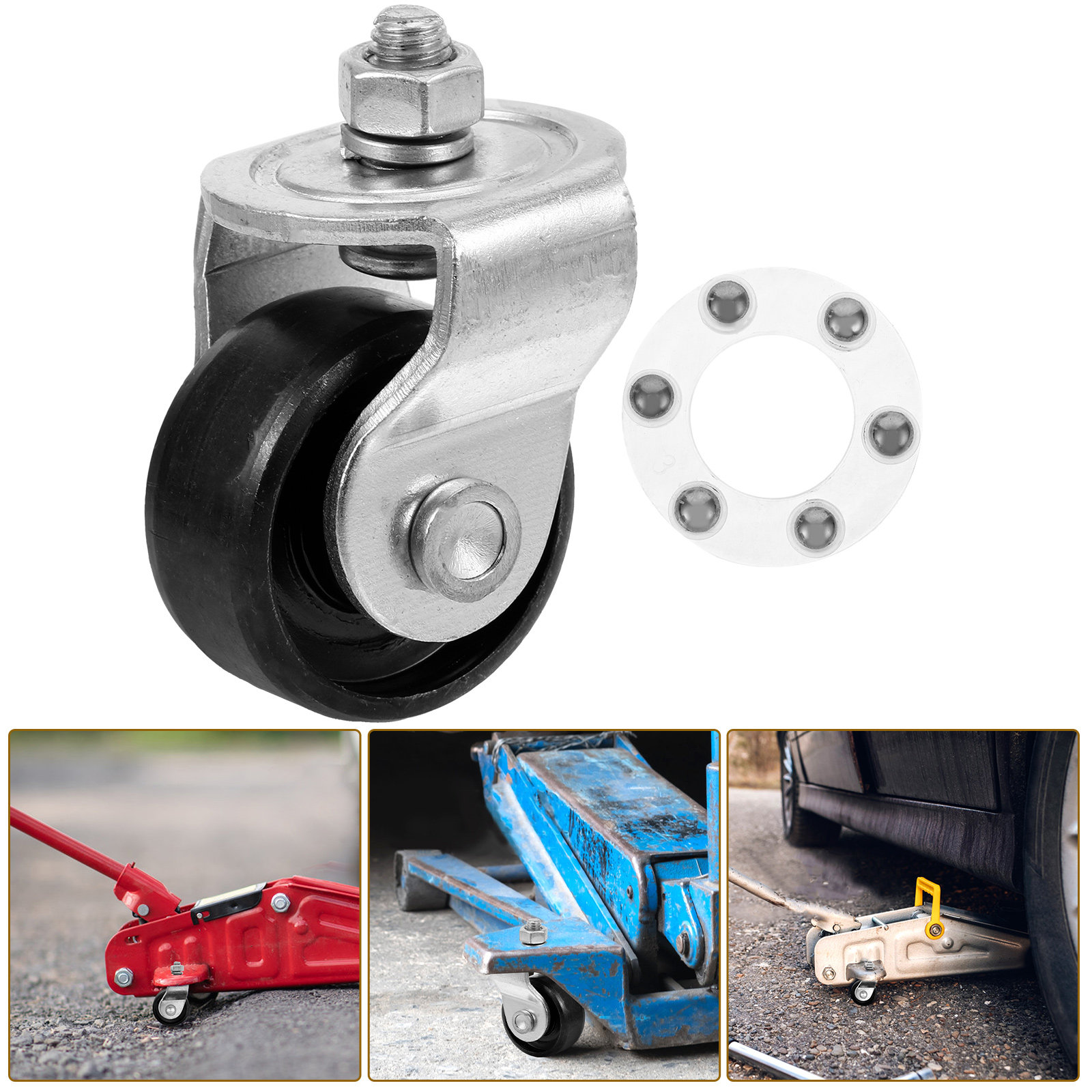 Replacement Caster Wheels for  - огляд і ціна Hydraulic Floor Jack