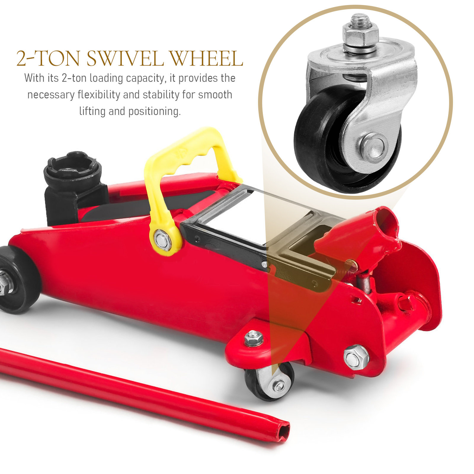 Replacement Caster Wheels for  - огляд і ціна Hydraulic Floor Jack