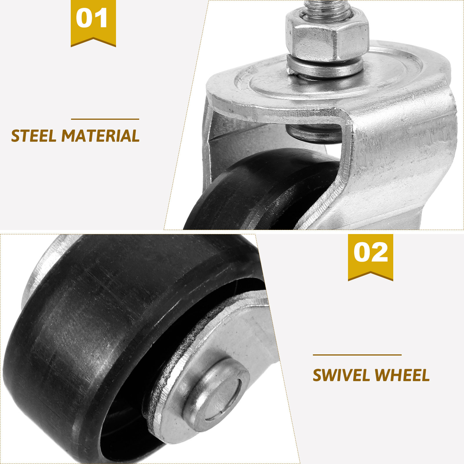 Replacement Caster Wheels for  - огляд і ціна Hydraulic Floor Jack