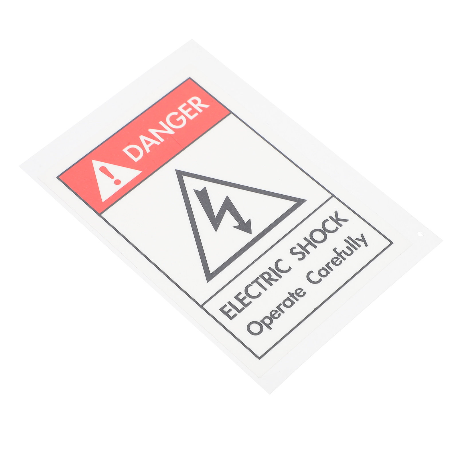 1Pcs Heavy-Duty Electric Shock - огляд і ціна Heavy Equipment Sign