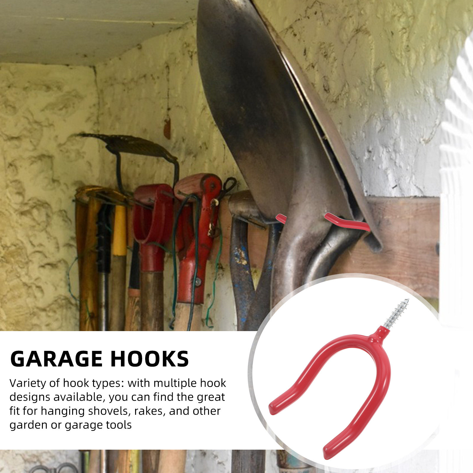Screw in U Shaped Utility Hook - огляд і ціна Heavy Equipment Yard