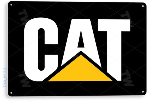 TIN SIGN CAT Mechanic Power To - огляд і ціна Heavy Equipment Sign