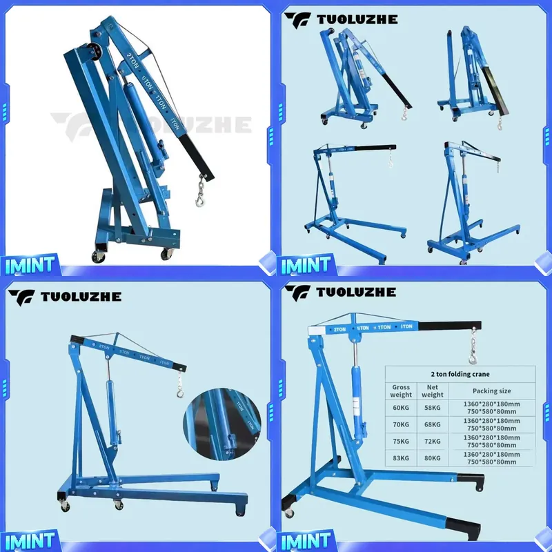 2-ton Foldable Blue Car Engine - огляд і ціна Hydraulic Floor Jack