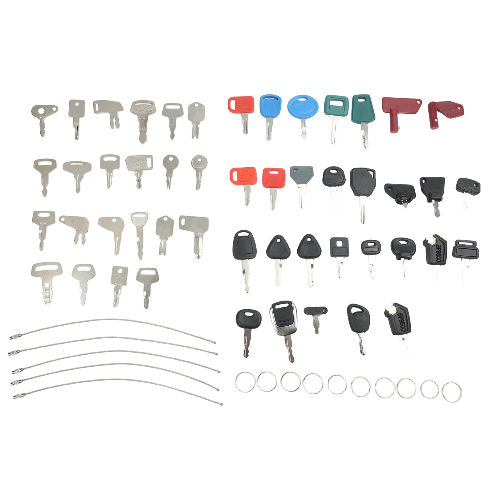 50pcs Heavy Equipment Keys Mas - огляд і ціна Heavy Equipment Key Set